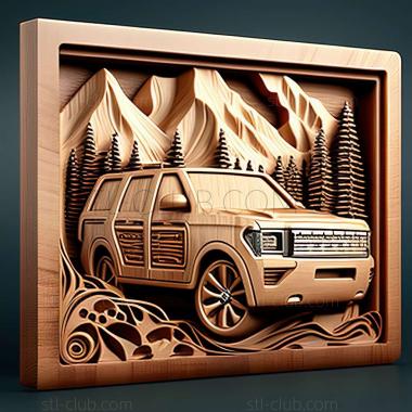 3D модель Ford Expedition (STL)